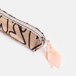 Kraft Hearts Pencil Case | Rose Gold