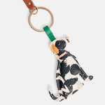 Mono Bloom Labrador Dog Keyring