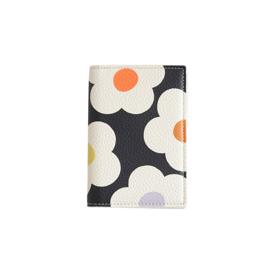 Multi Flower Passport Holder | Charcoal