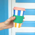 Multi Stripe Travel Mug | 400ml