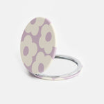 Round Pocket Mirror | Multi Flower | Lilac
