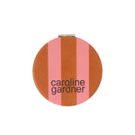 Round Stripe Pocket Mirror | Pink & Green
