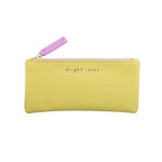 Vegan Leather Pencil Case | Bright Ideas | Green