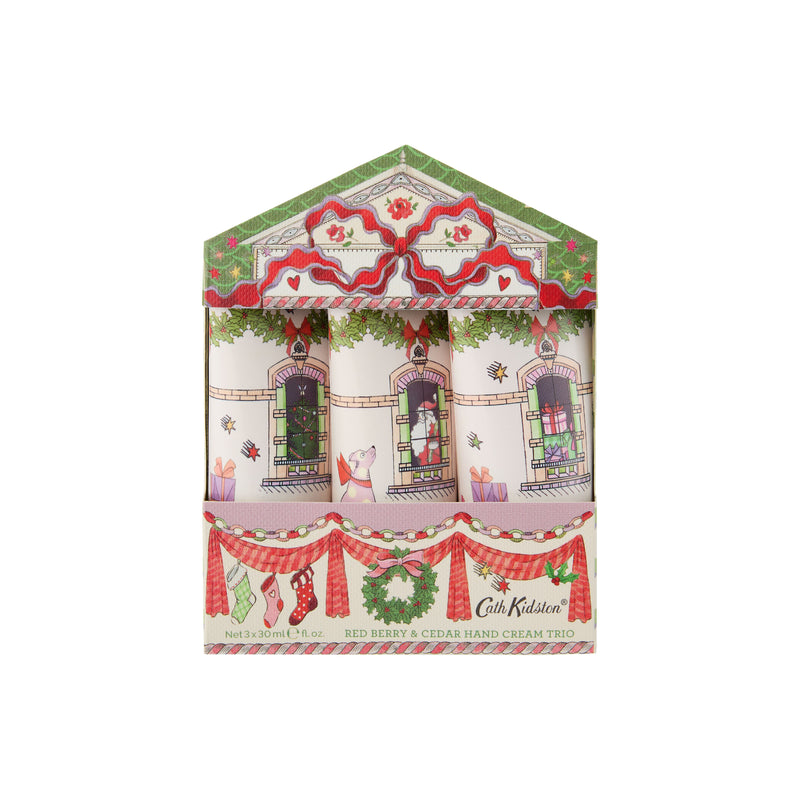 A Doll's House Hand Cream Gift Set | Red Berry & Cedar | Set of 3