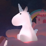 Silicone Colour Changing Unicorn Night Light | Medium
