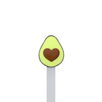 3D Avocado Heart Bookmark