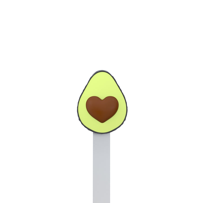 3D Avocado Heart Bookmark