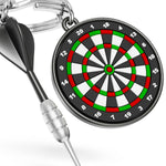 3D Darts Keyring
