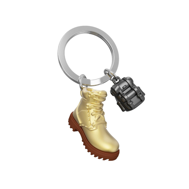 3D Hiking Boot Keyring