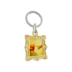 3D Photo Frame Keyring | Antique Gold