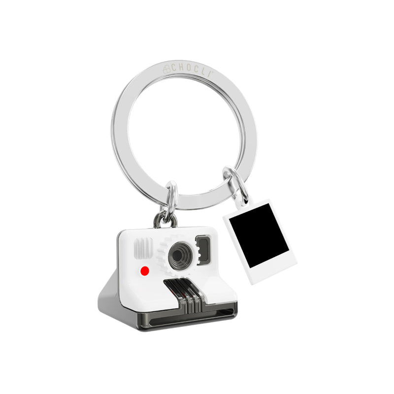 3D Vintage Instant Film Camera Keyring