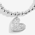 Christmas A Little 'Merry Christmas Lovely Daughter' Bracelet | Silver Plated