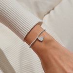 Christmas A Little 'Merry Christmas Lovely Daughter' Bracelet | Silver Plated