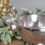 Decorative Reindeer Bowl | Nickel