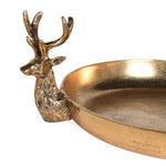 Decorative Stag Tray | Large | Brass