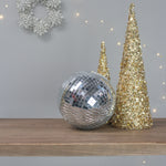 Disco Ball Bauble | Silver | Large