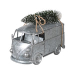 Galvanised Campervan & Christmas Tree Decoration