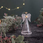 Hanging Glass Angel Decoration