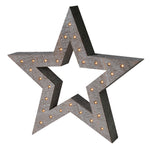 LED Star Decoration | Whitewash