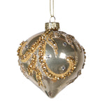 Luxe Beaded Bauble | Gold