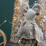 Sitting Mouse with Dress Decoration | Female