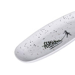Sledging Snowscape Platter | White Stoneware | 25cm