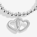 Christmas Cracker 'Merry Christmas Fabulous Friend Bracelet | Silver Plated