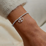 Christmas Cracker 'Merry Christmas Fabulous Friend Bracelet | Silver Plated