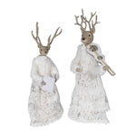 Festive Reindeer Choir Decorations | Set of 2