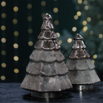 Glitter Christmas Tree Decoration | Gold | 25cm