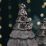 Glitter Christmas Tree Decoration | Gold | 25cm