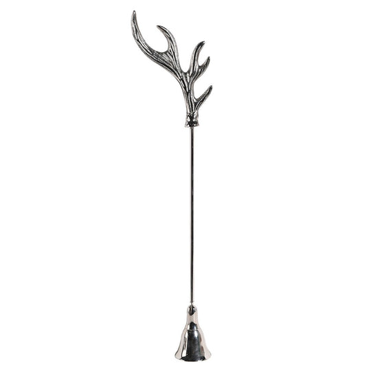 Stag Antler Candle Snuffer | Silver