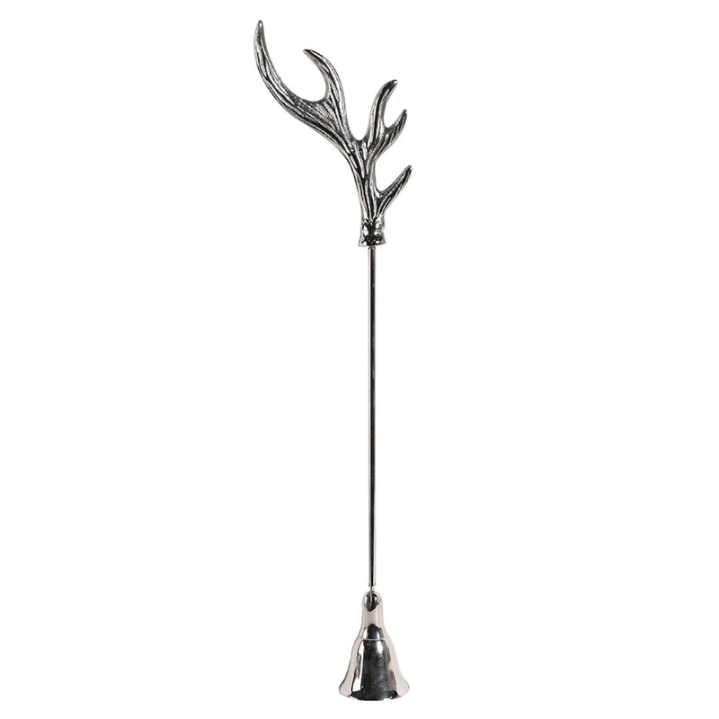 Reindeer Antler Candle Snuffer | Silver