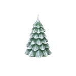 Snowcapped Christmas Tree Candles | Set of 4