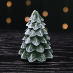 Snowcapped Christmas Tree Candles | Set of 4