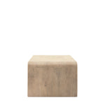 Colonna Fluted 1 Drawer Coffee Table | Mango Wood