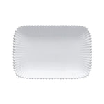 Pearl White Rectangular Platter | 30cm