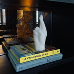 'Fingers Crossed' Candle | White