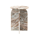 Amalfi Side Table | Natural Marble