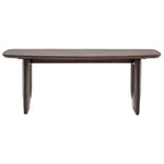 Arc Retro Dining Bench | Walnut Mango Wood