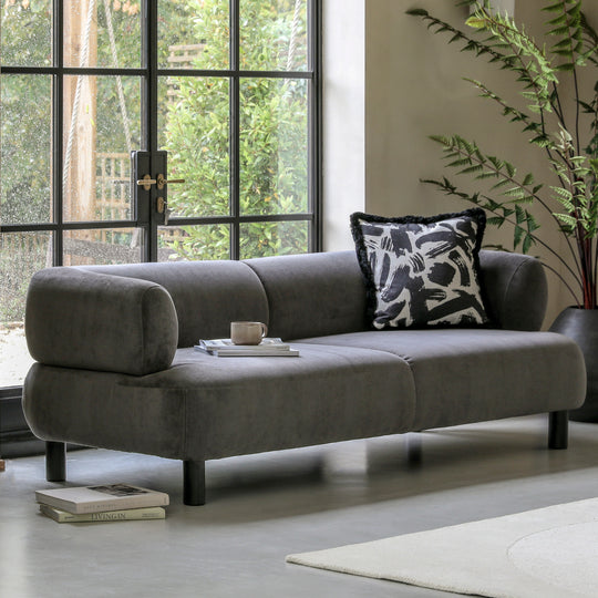Ardo 3 Seat Sofa | Anthracite Grey