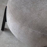 Ardo Curved Armchair | Stone Grey