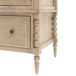 Artisan Bobbin Wardrobe | Limewashed Oak