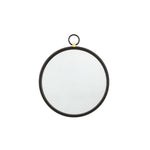 Bayswater Round Mirror | Black | 47cm