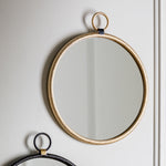 Bayswater Round Mirror | Gold | 47cm