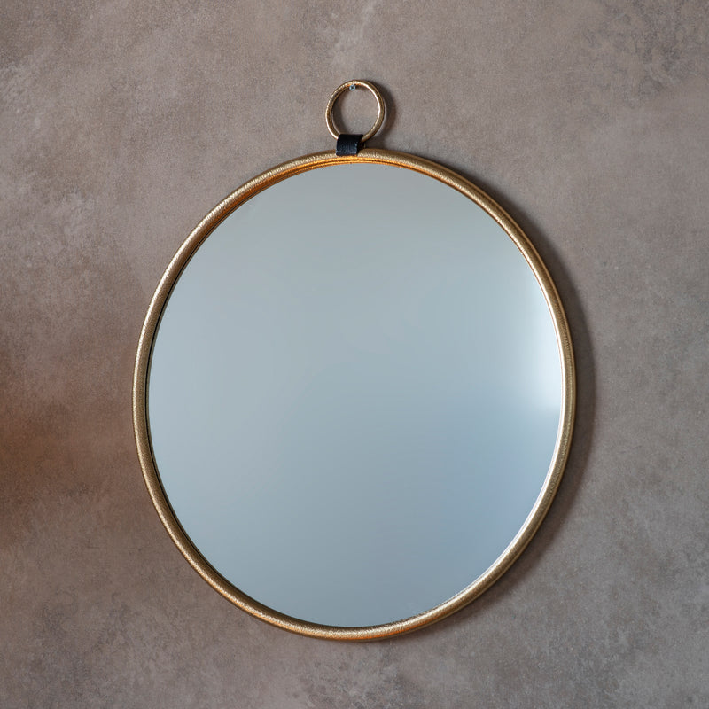 Bayswater Round Mirror | Gold | 70cm