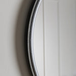 Bayswater Round Mirror | Silver | 70cm