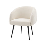 Bugatti Retro Boucle Tub Chair | Off White