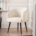 Bugatti Retro Boucle Tub Chair | Off White