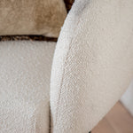 Bugatti Retro Boucle Tub Chair | Off White